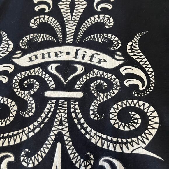 One Life Y2k Graphic Zip Up Sweater - Picture 6 of 9